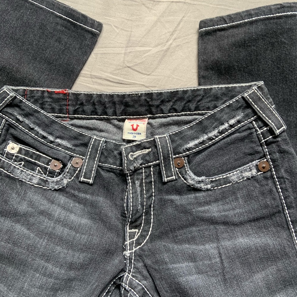 True religion black jean